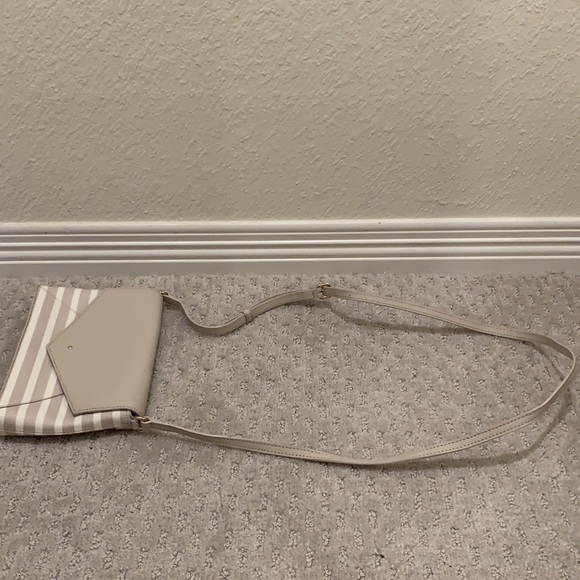 Kate Spade Fairmont Crossbody Stripe Cream/Linen - Picture 2 of 5